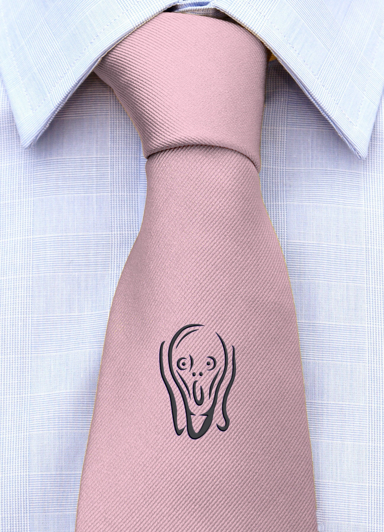 Cravatta Iconica "L'Urlo di Munch"