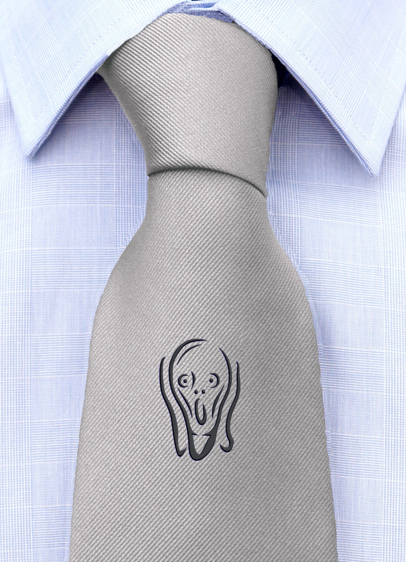 Cravatta Iconica "L'Urlo di Munch"