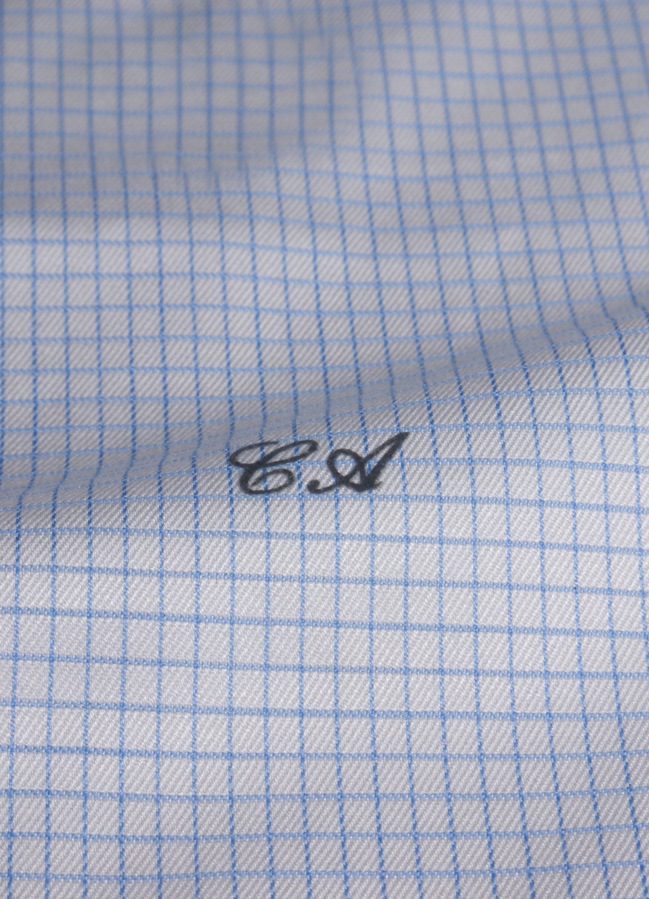 Iniziali per camicie stile "Michelangelo" personalizzate pronte da applicare