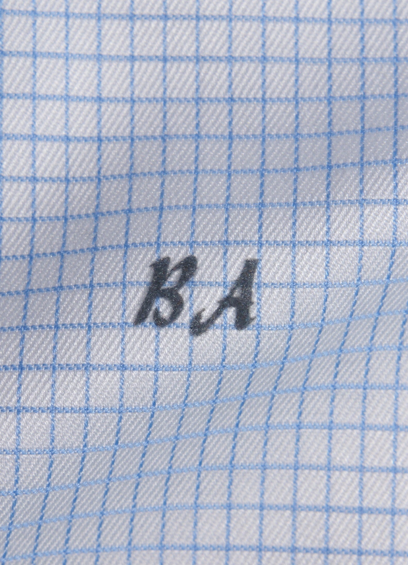 Iniziali per camicie stile "Tiziano" personalizzate pronte da applicare