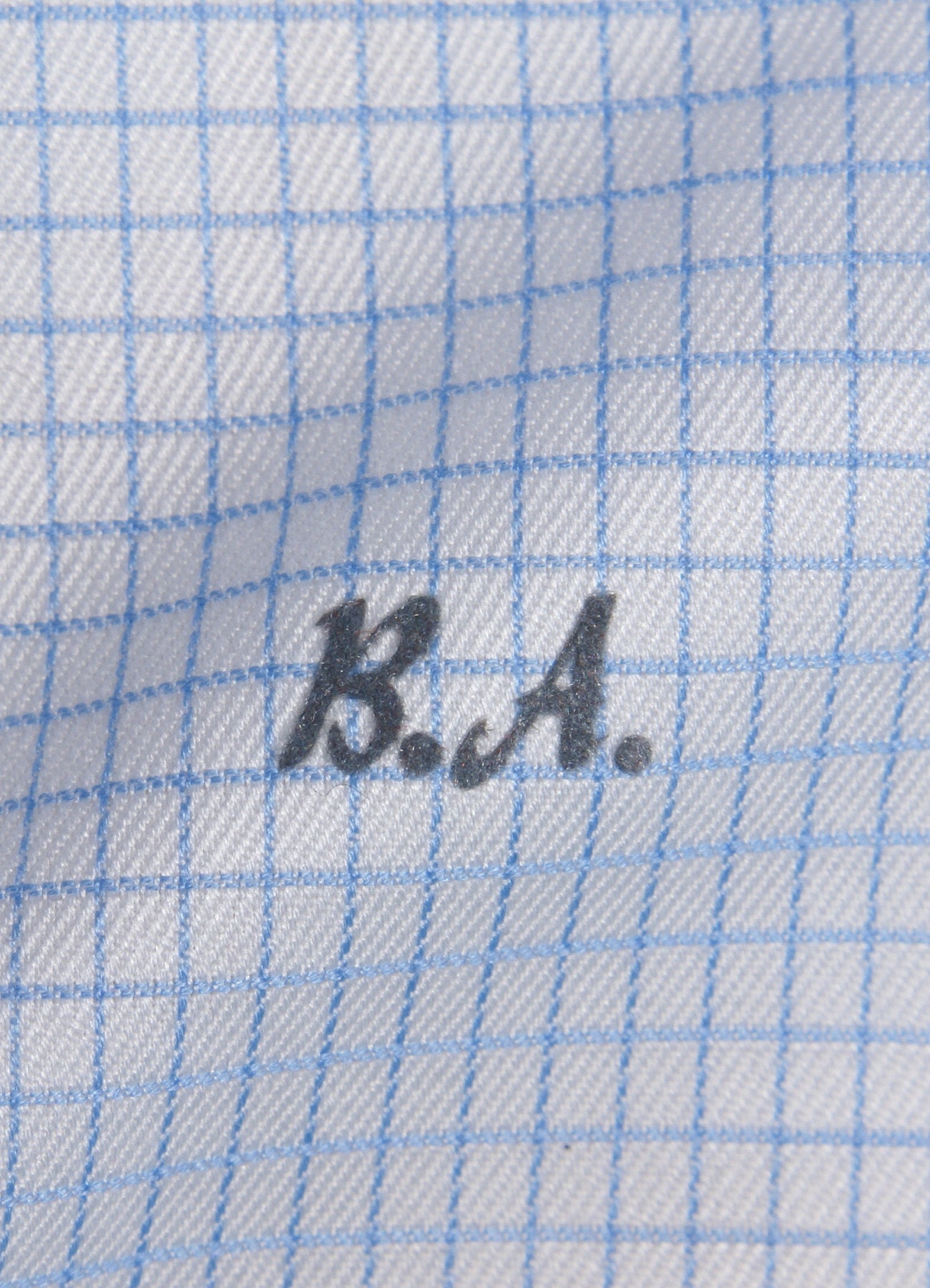 Iniziali per camicie stile "Tiziano" personalizzate pronte da applicare