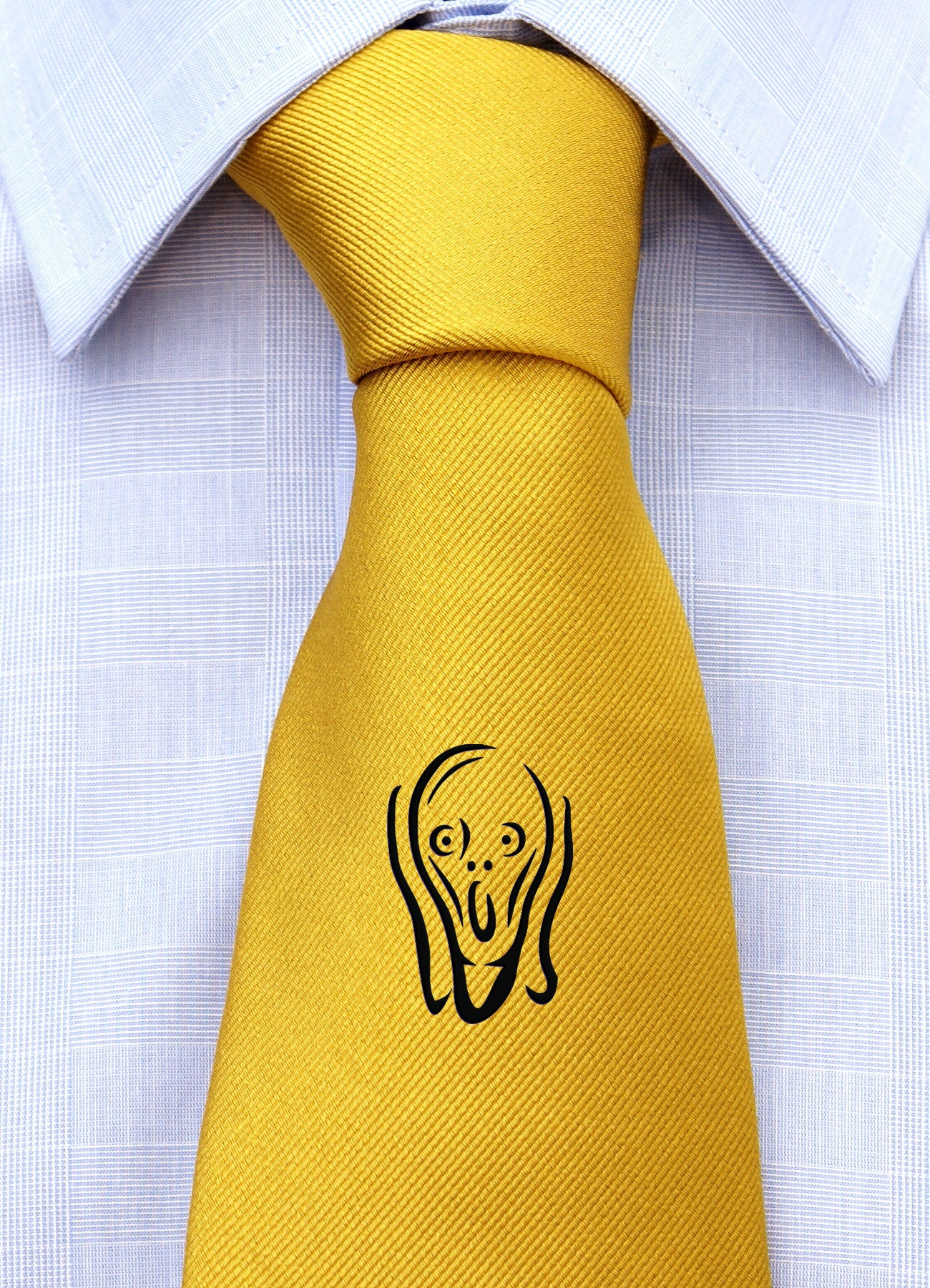 Cravatta Iconica "L'Urlo di Munch"