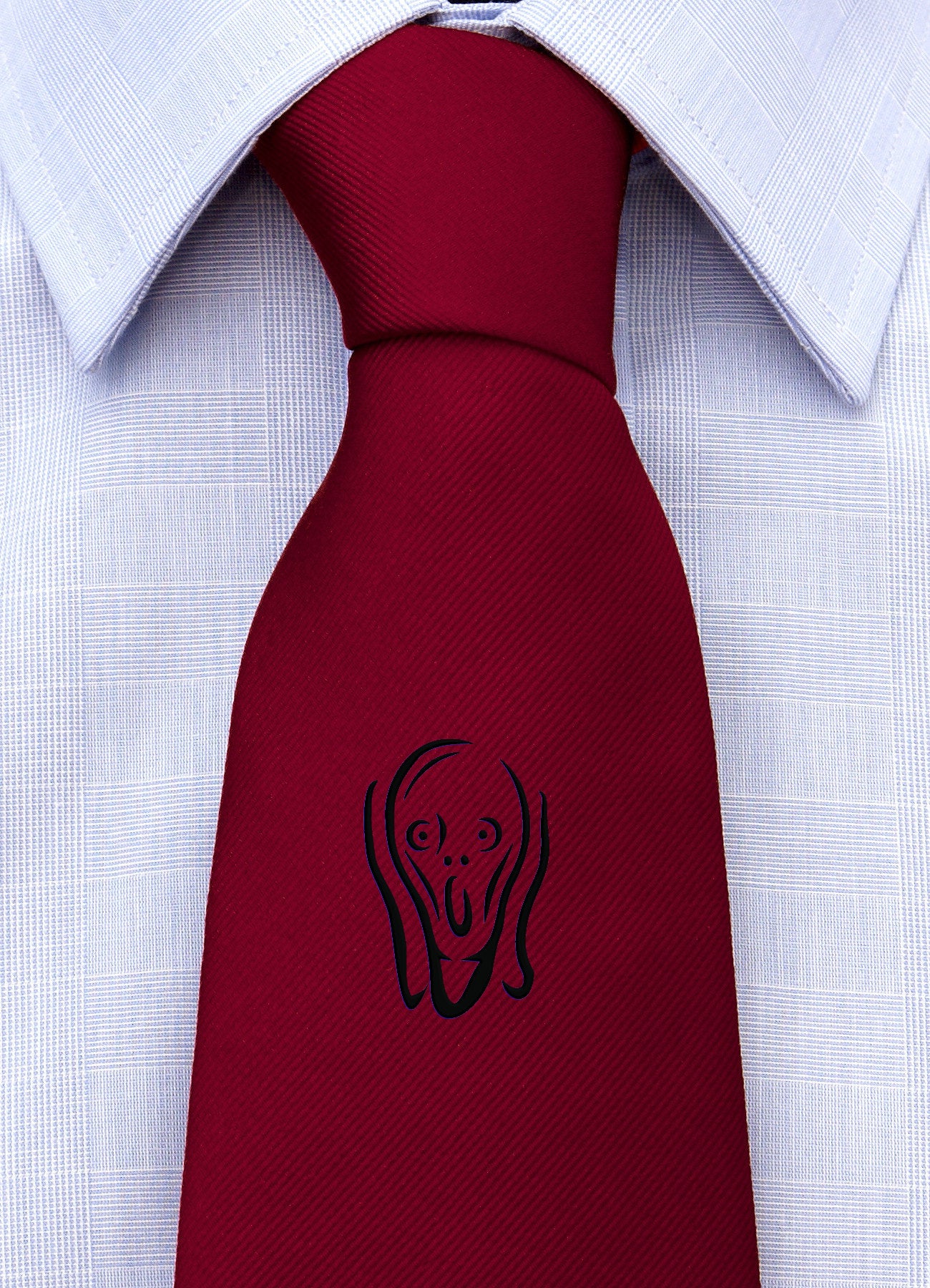 Cravatta Iconica "L'Urlo di Munch"