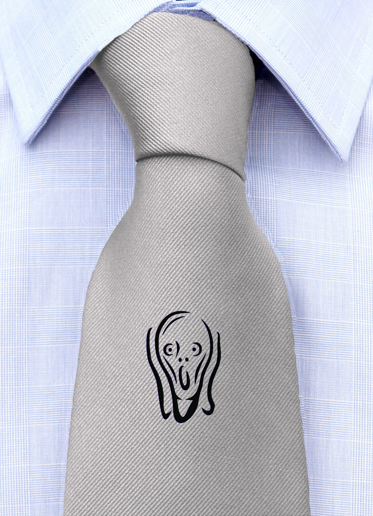 Cravatta Iconica "L'Urlo di Munch"