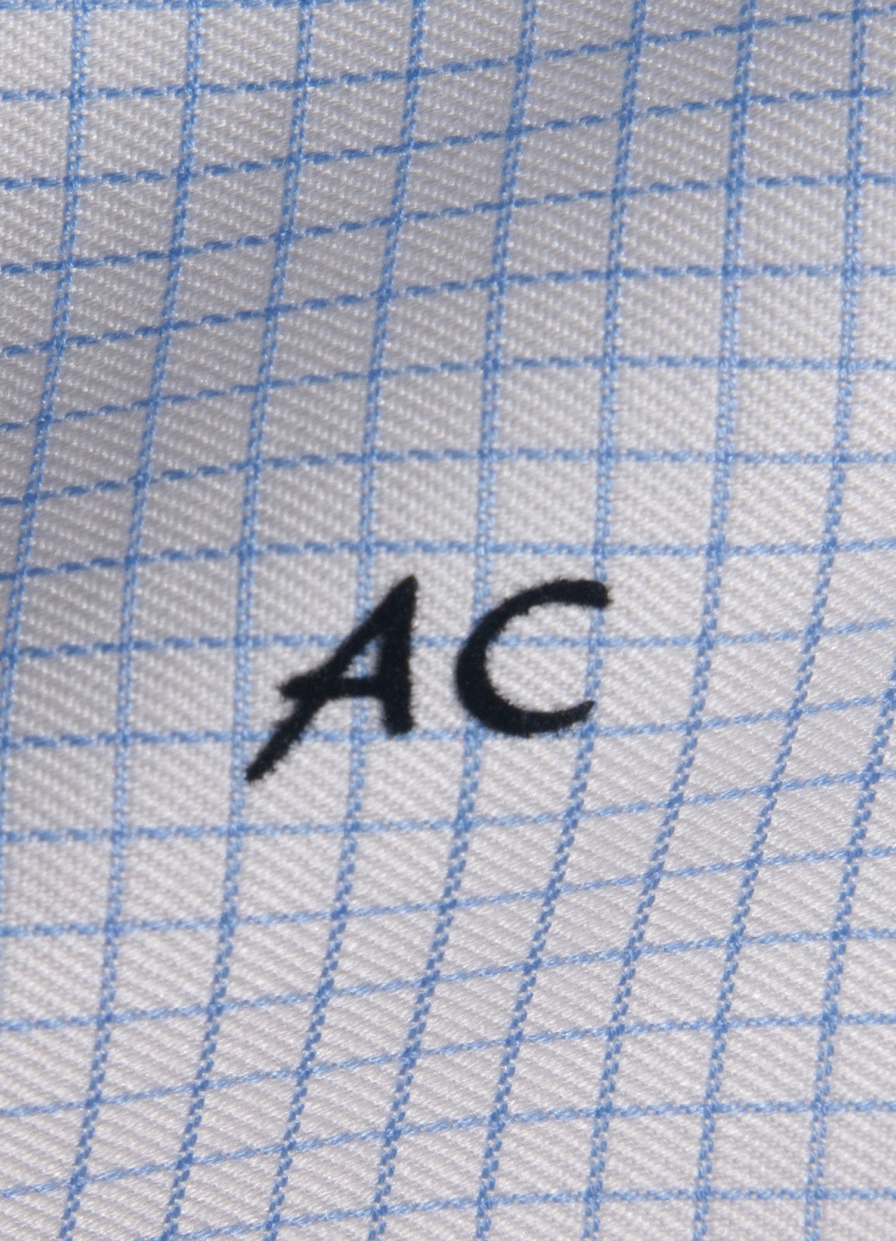 Iniziali per camicie stile "Canaletto" personalizzate pronte da applicare