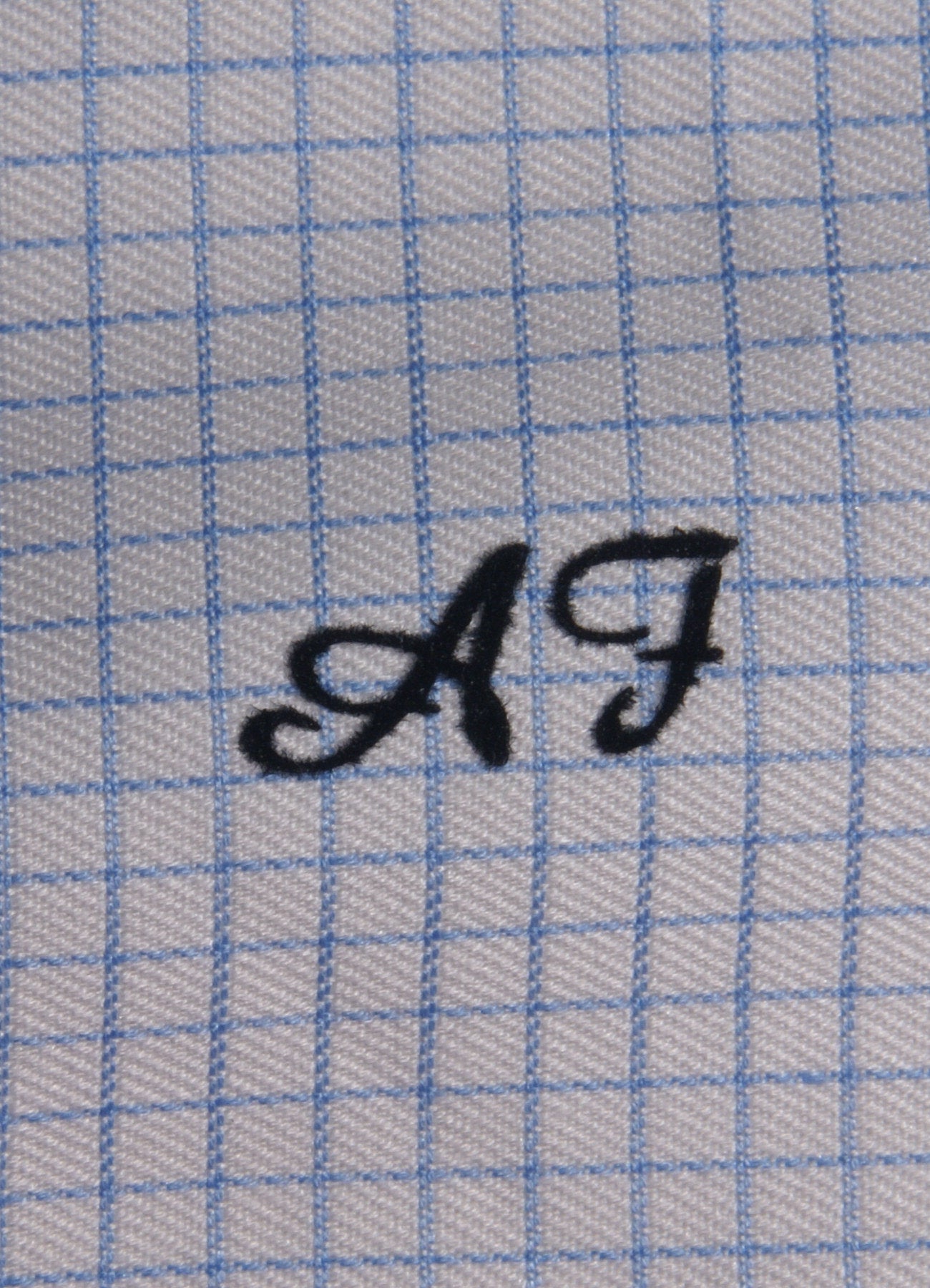 Iniziali per camicie stile "Botticelli" personalizzate pronte da applicare