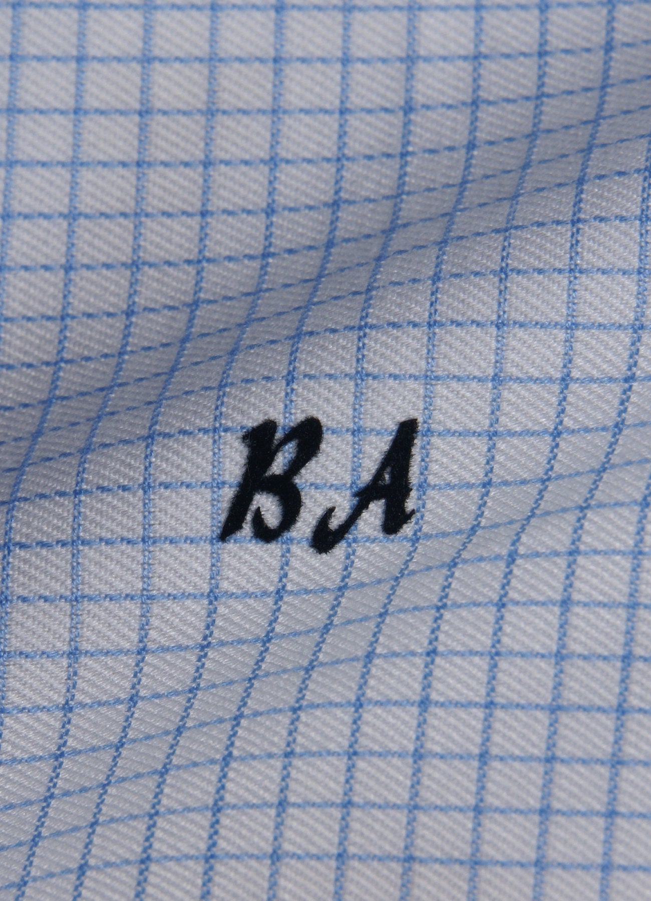 Iniziali per camicie stile "Tiziano" personalizzate pronte da applicare