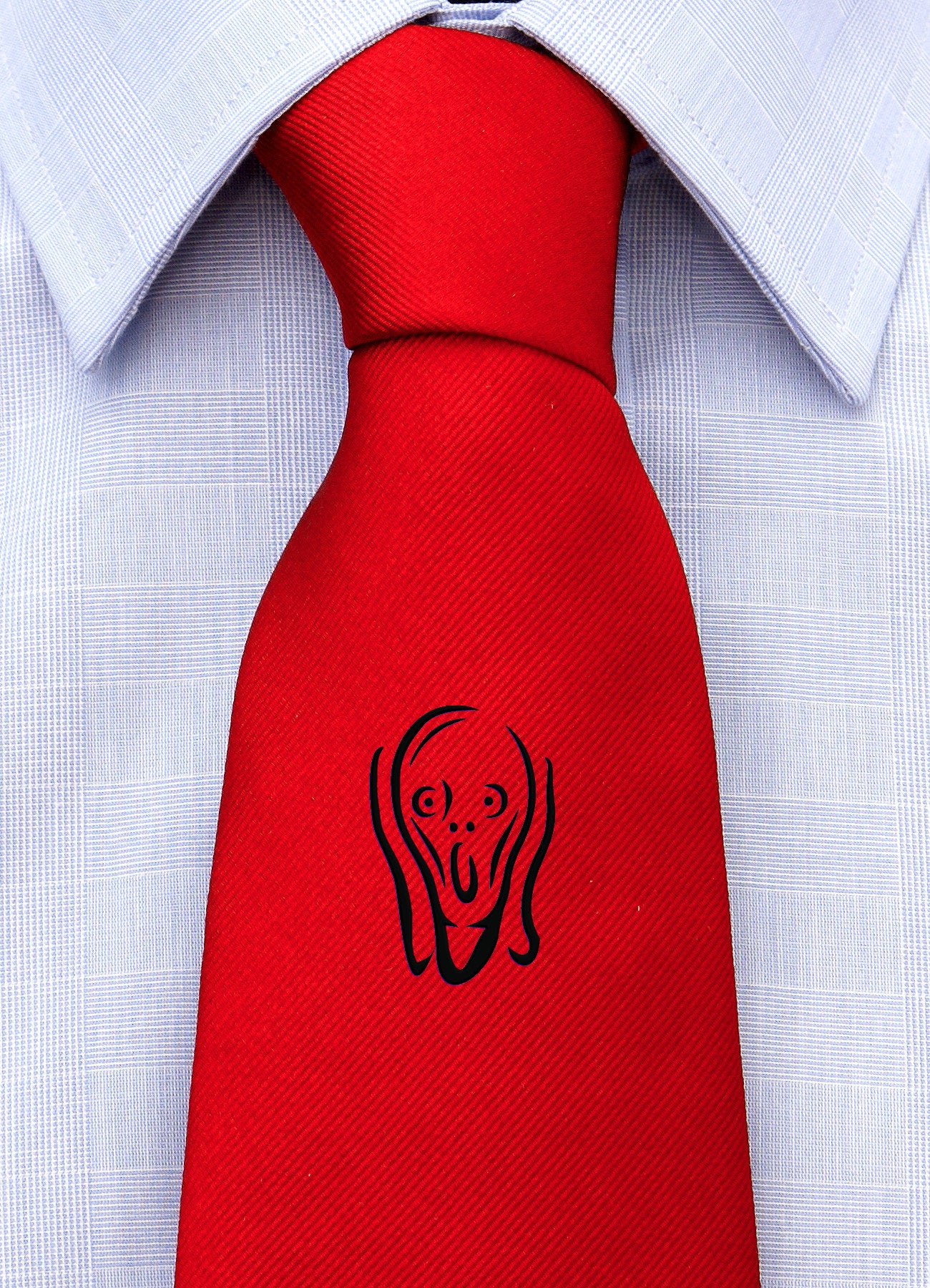 Cravatta Iconica "L'Urlo di Munch"