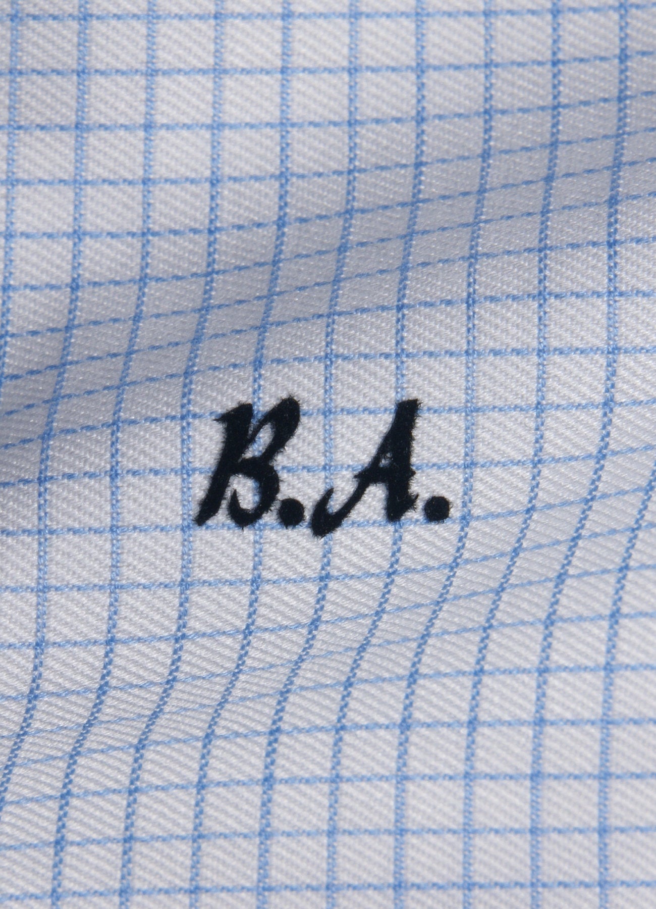 Iniziali per camicie stile "Tiziano" personalizzate pronte da applicare