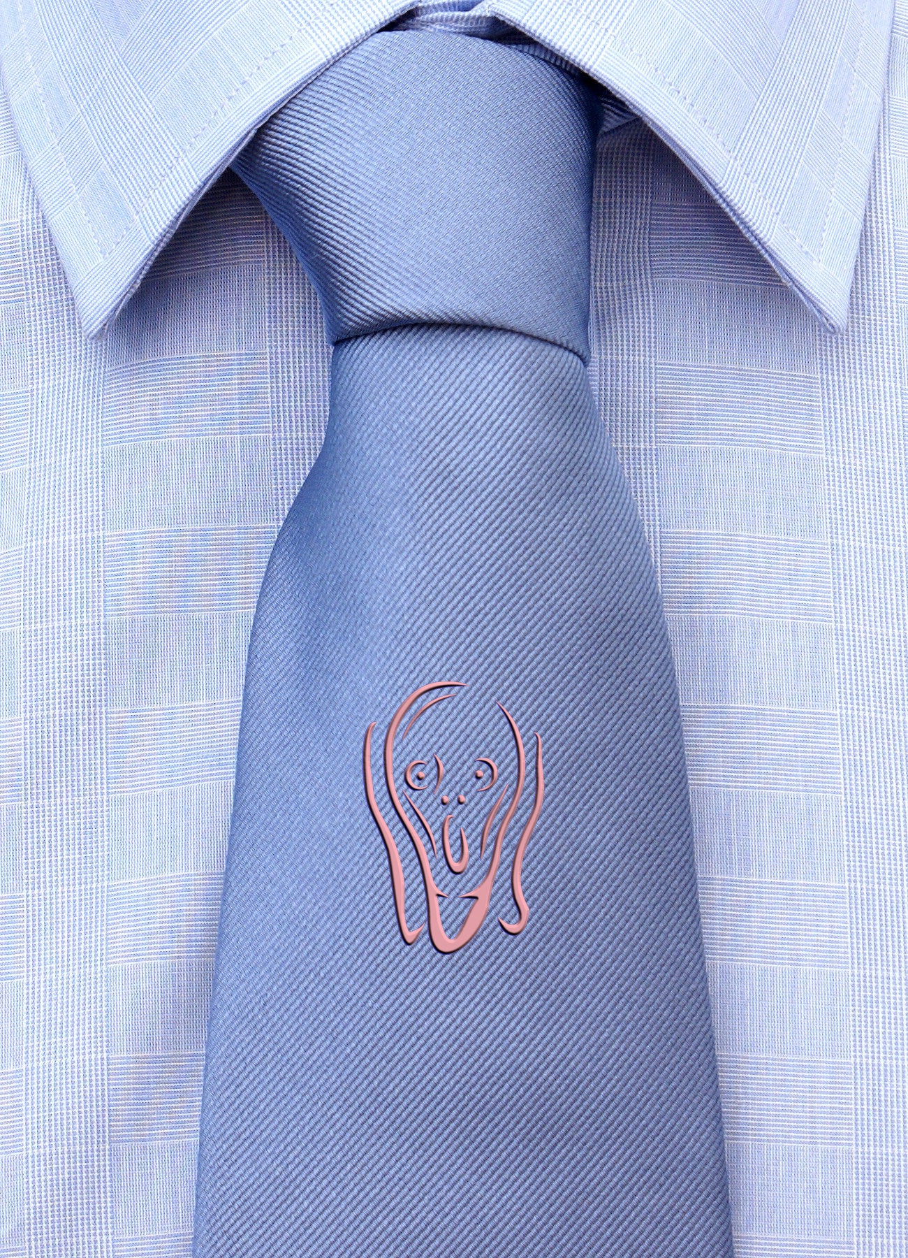 Cravatta Iconica "L'Urlo di Munch"