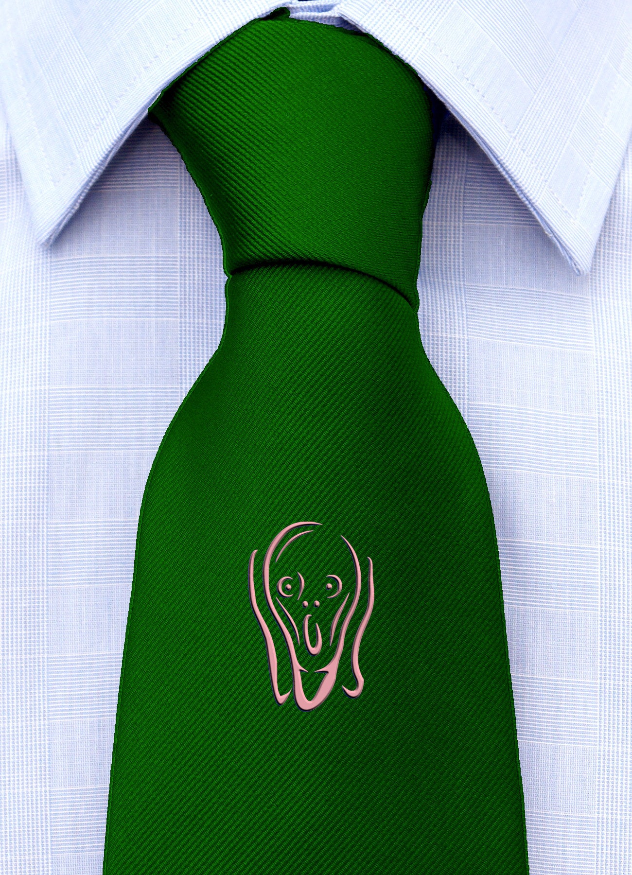 Cravatta Iconica "L'Urlo di Munch"