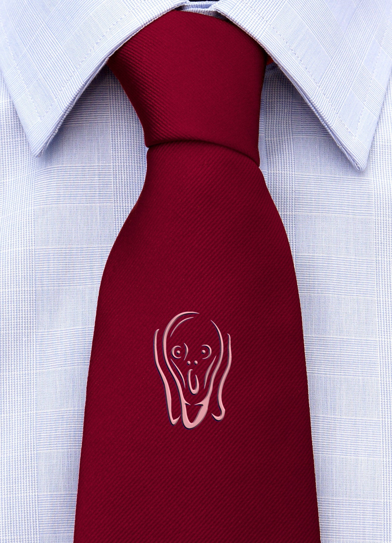 Cravatta Iconica "L'Urlo di Munch"