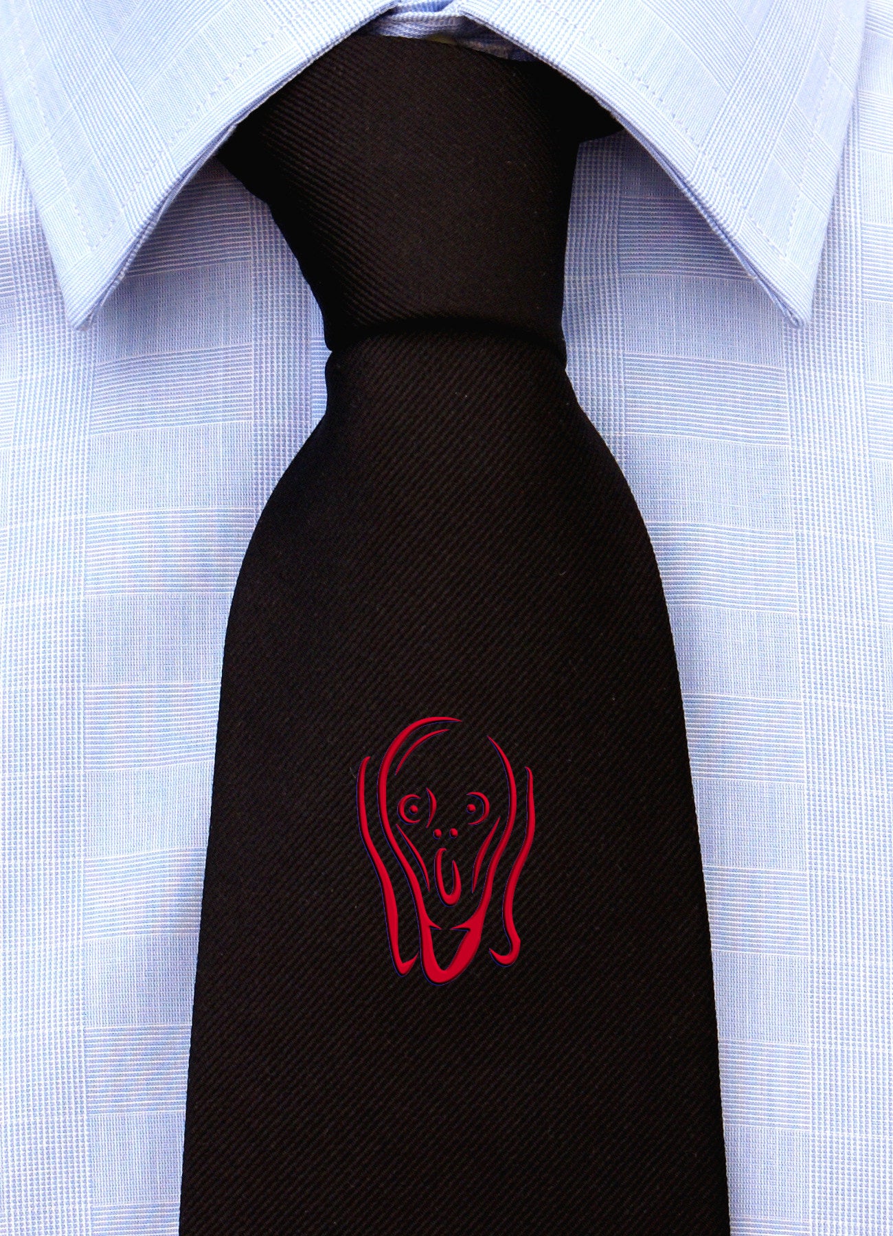 Cravatta Iconica "L'Urlo di Munch"