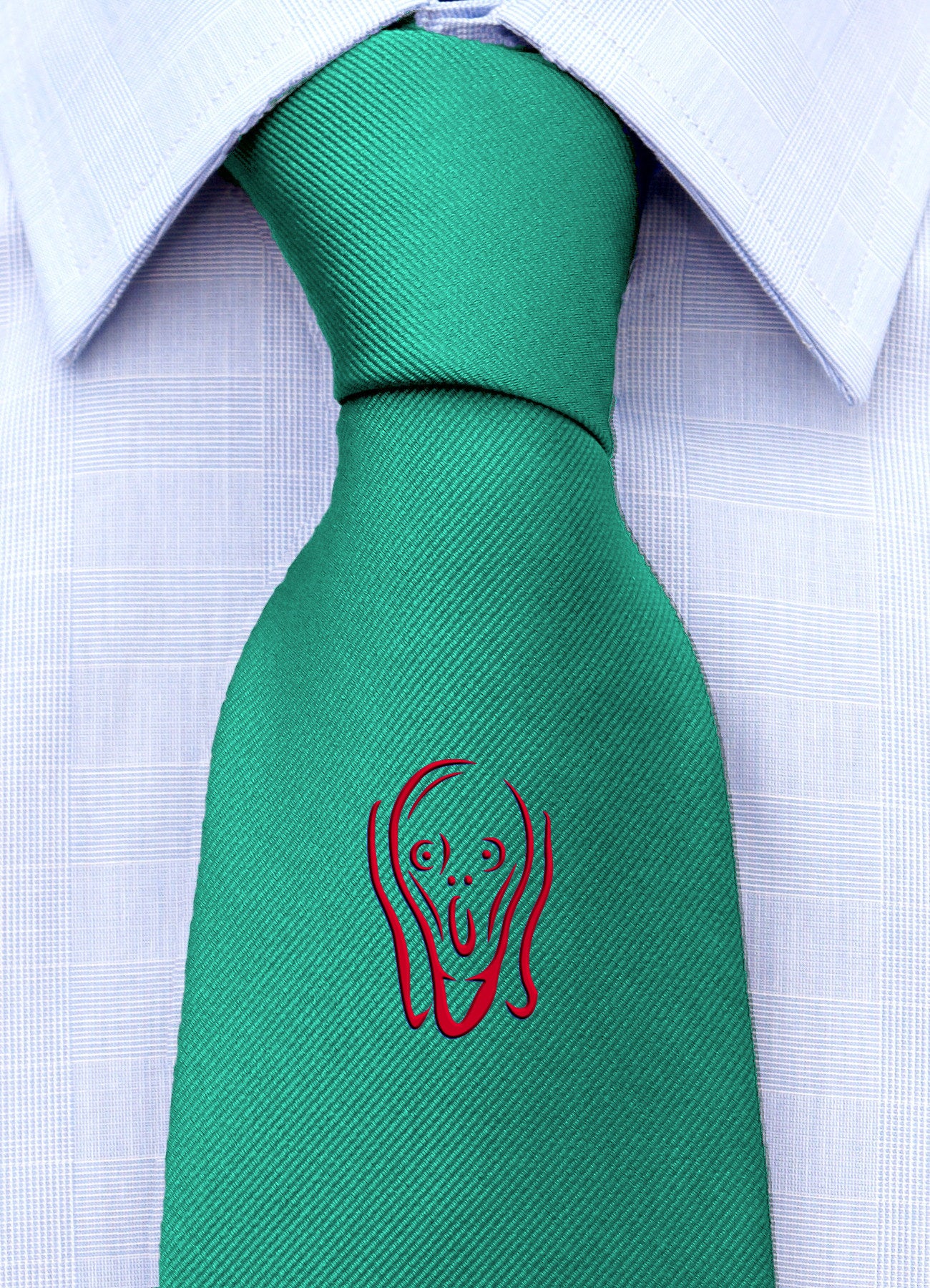 Cravatta Iconica "L'Urlo di Munch"