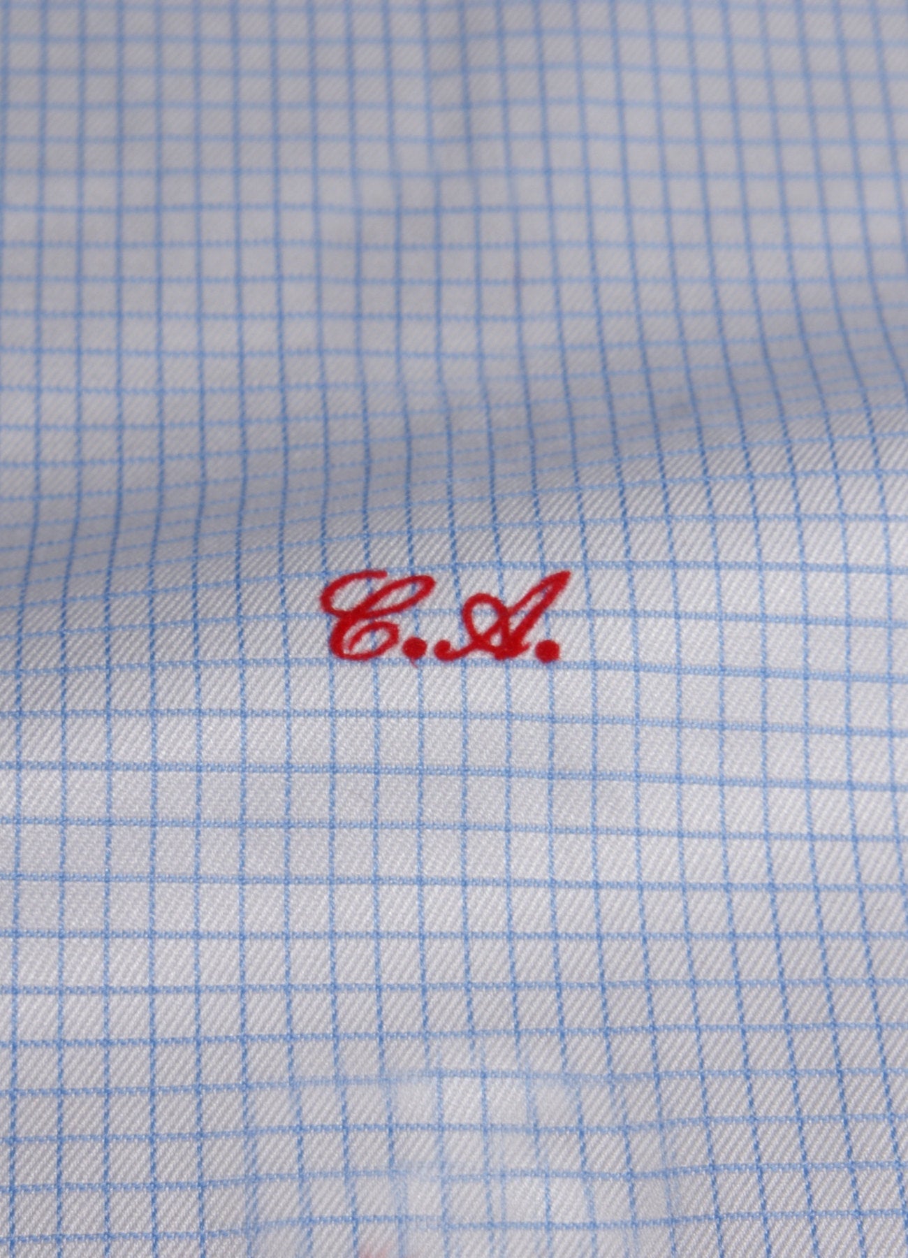 Iniziali per camicie stile "Michelangelo" personalizzate pronte da applicare