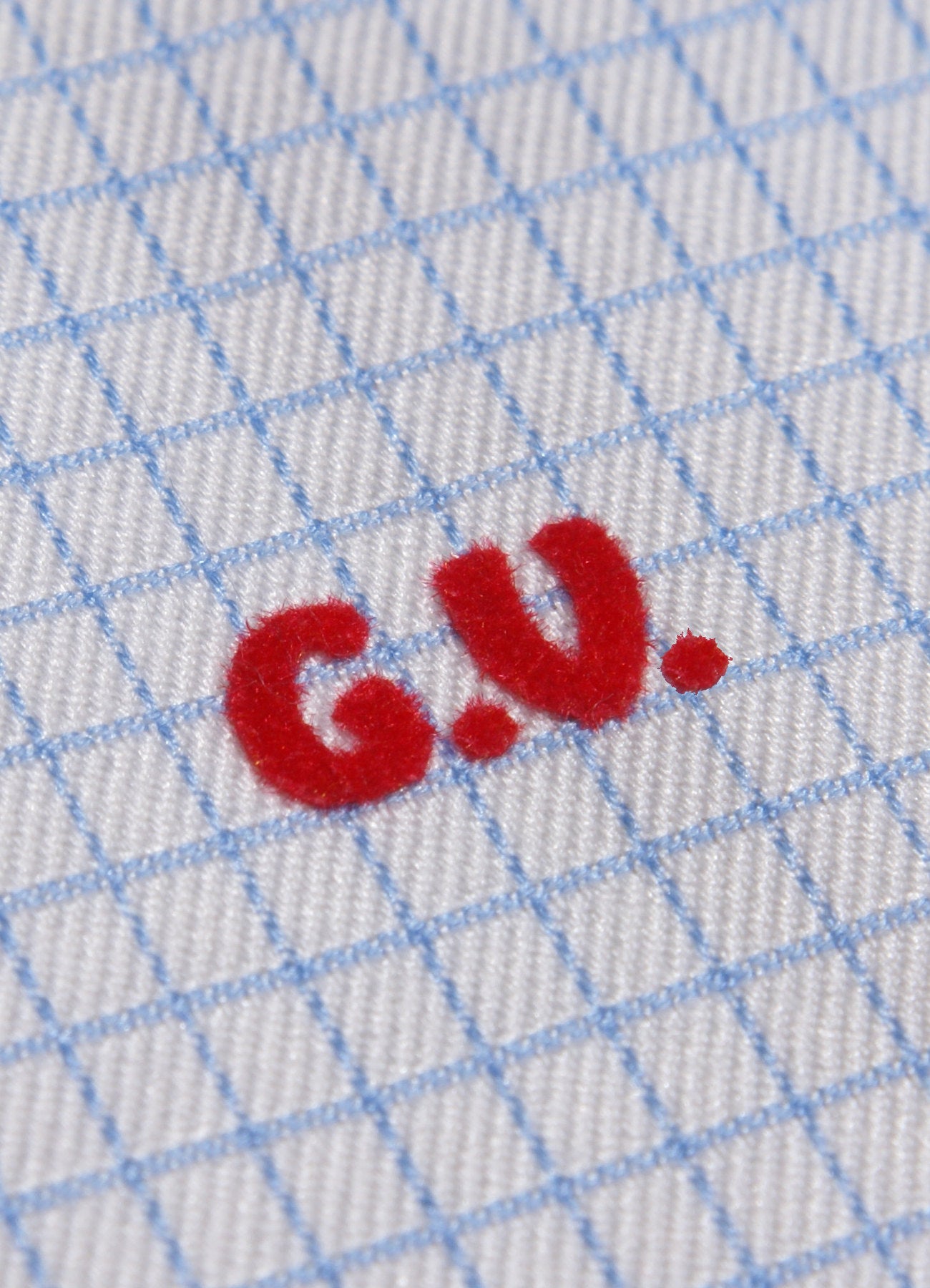 Iniziali per camicie stile "Brunelleschi" personalizzate pronte da applicare