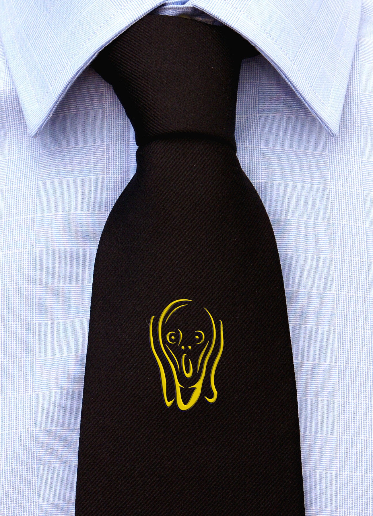 Cravatta Iconica "L'Urlo di Munch"