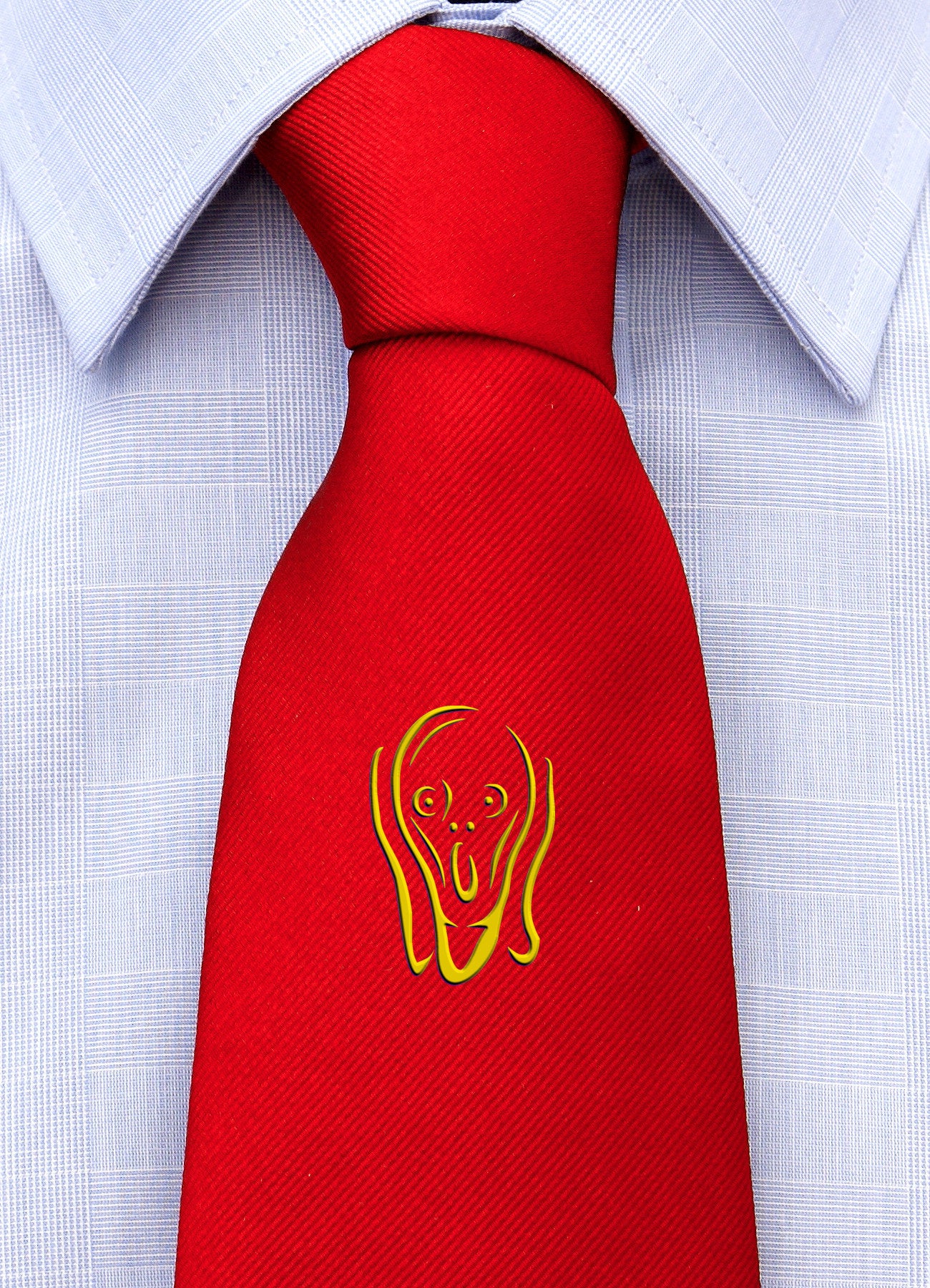 Cravatta Iconica "L'Urlo di Munch"