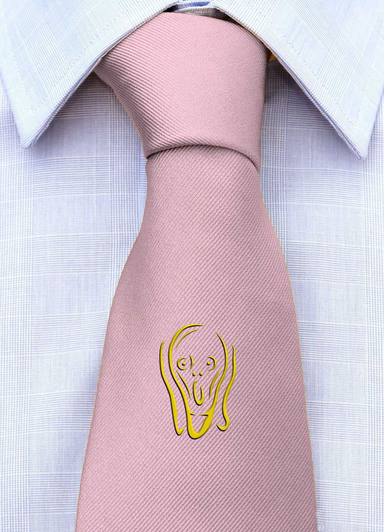 Cravatta Iconica "L'Urlo di Munch"