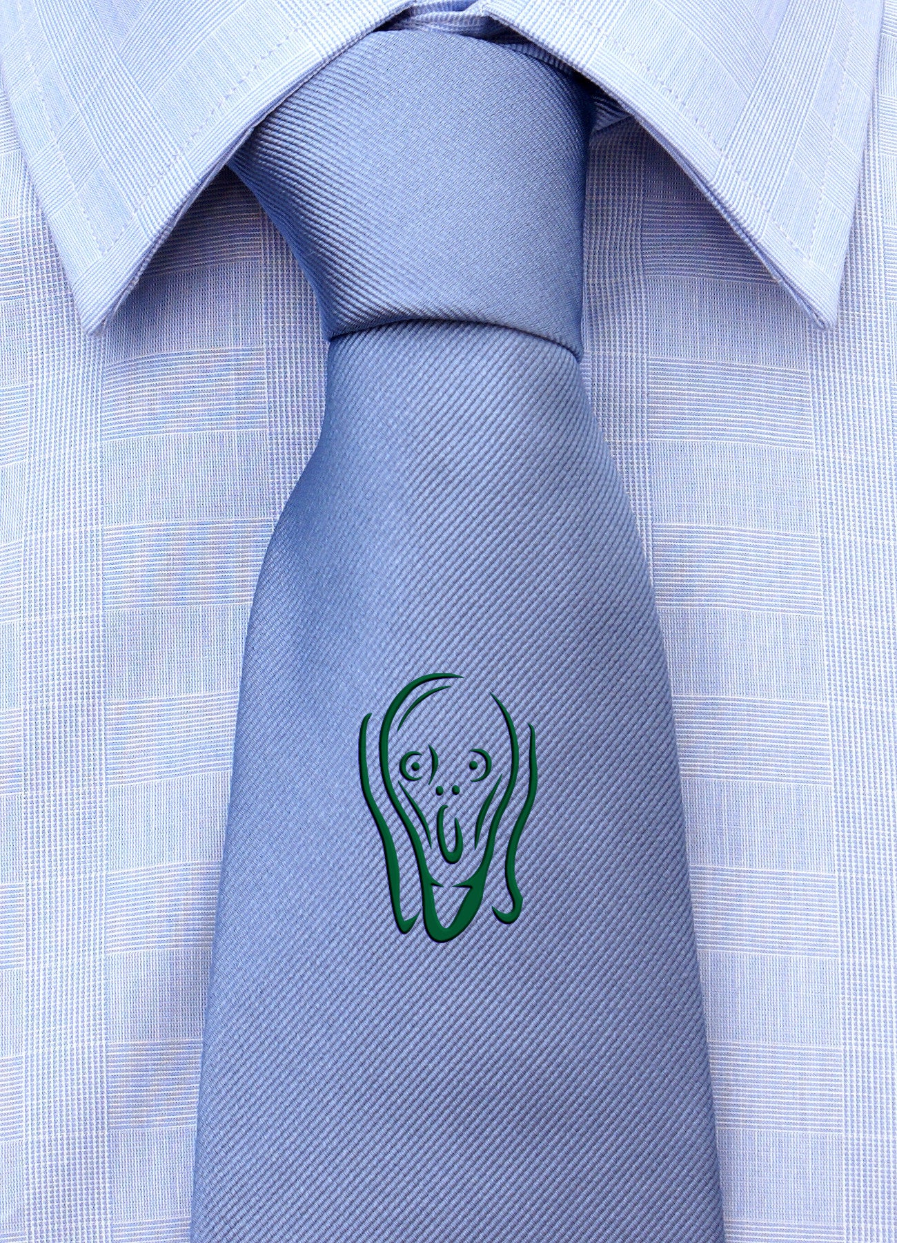 Cravatta Iconica "L'Urlo di Munch"