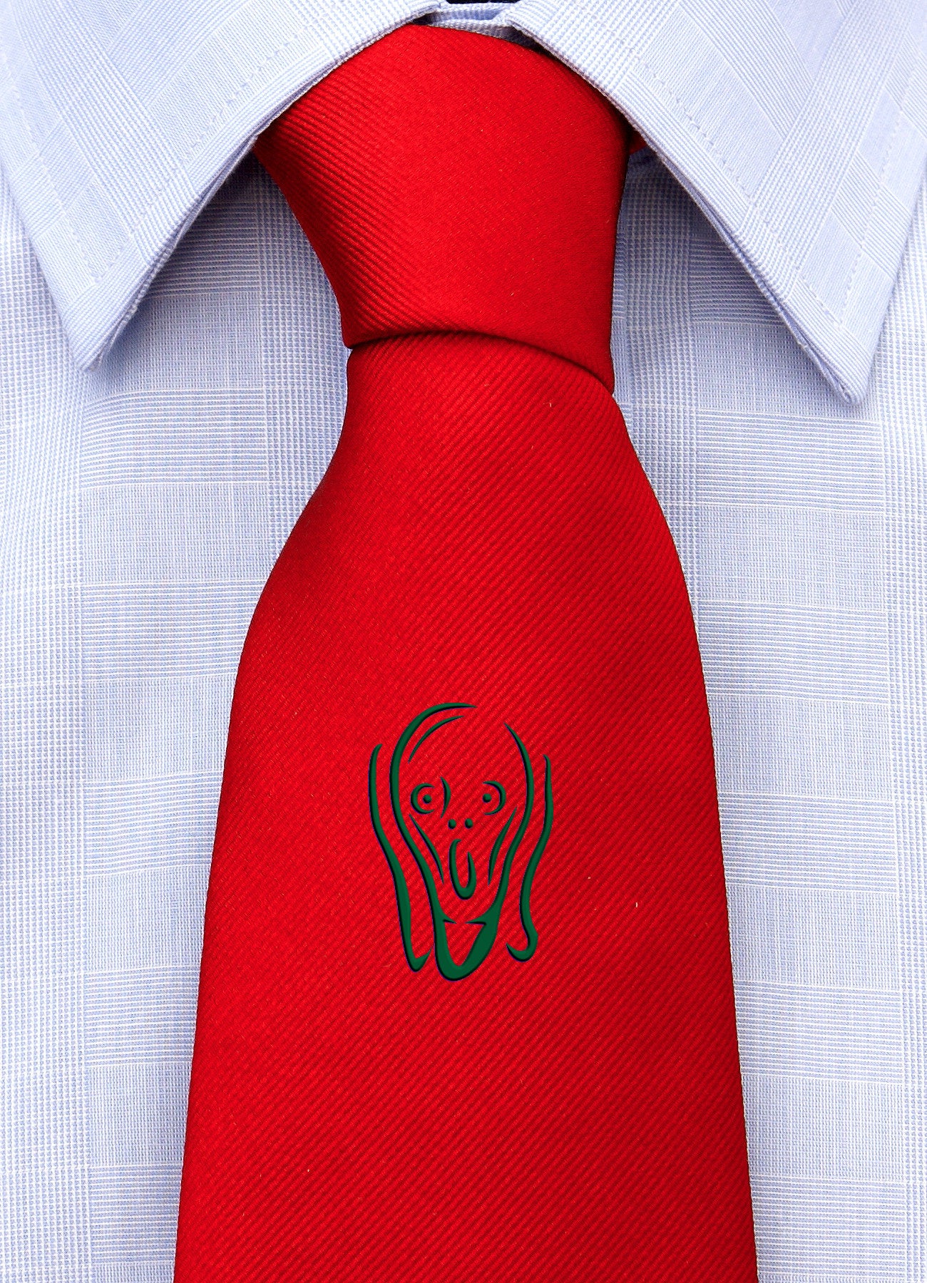 Cravatta Iconica "L'Urlo di Munch"