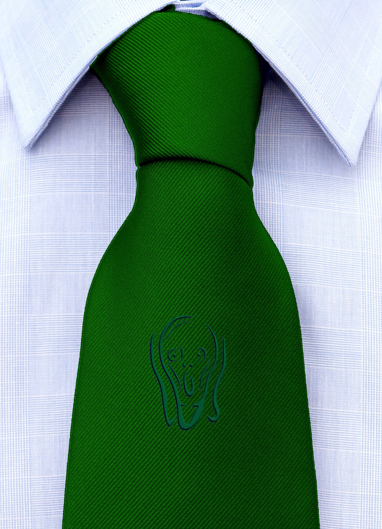 Cravatta Iconica "L'Urlo di Munch"