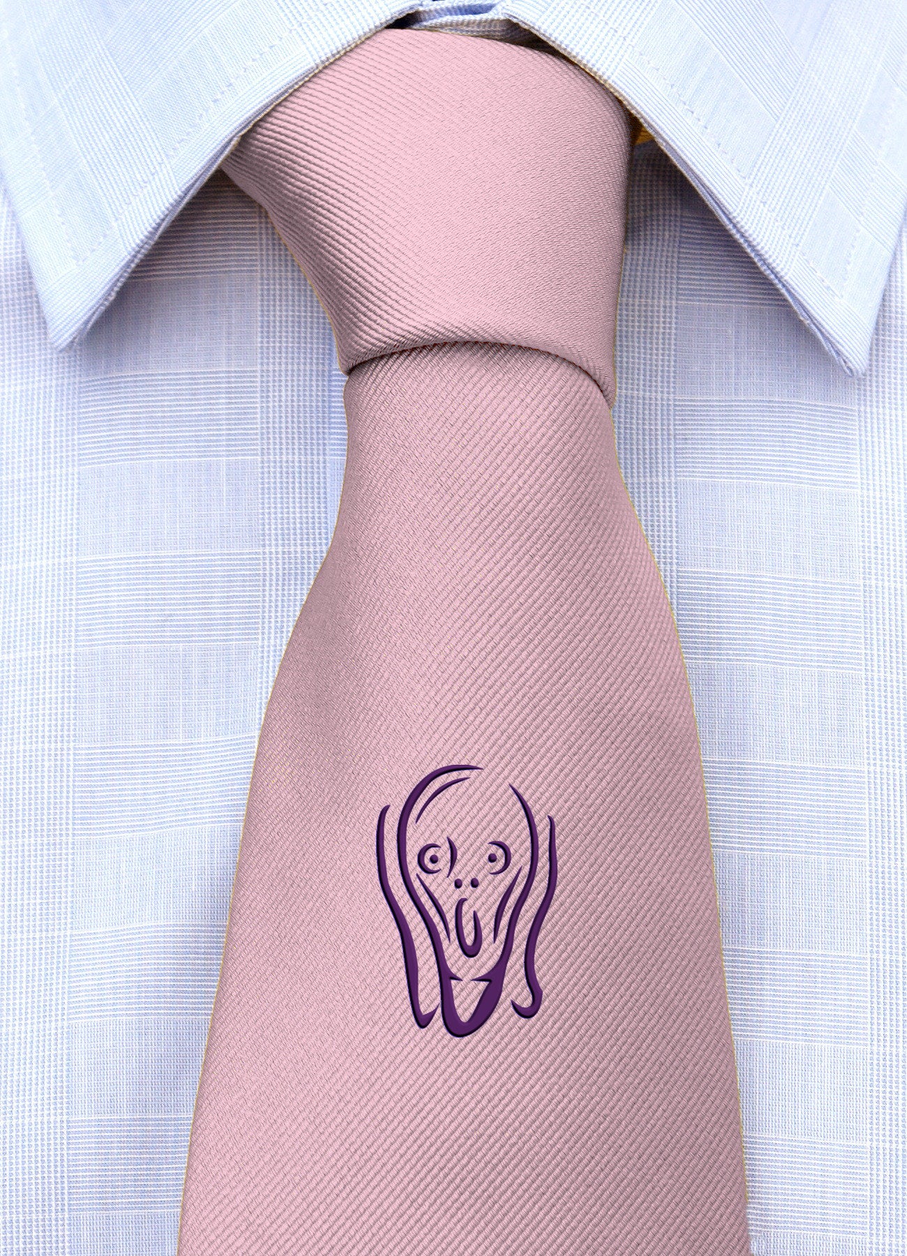 Cravatta Iconica "L'Urlo di Munch"