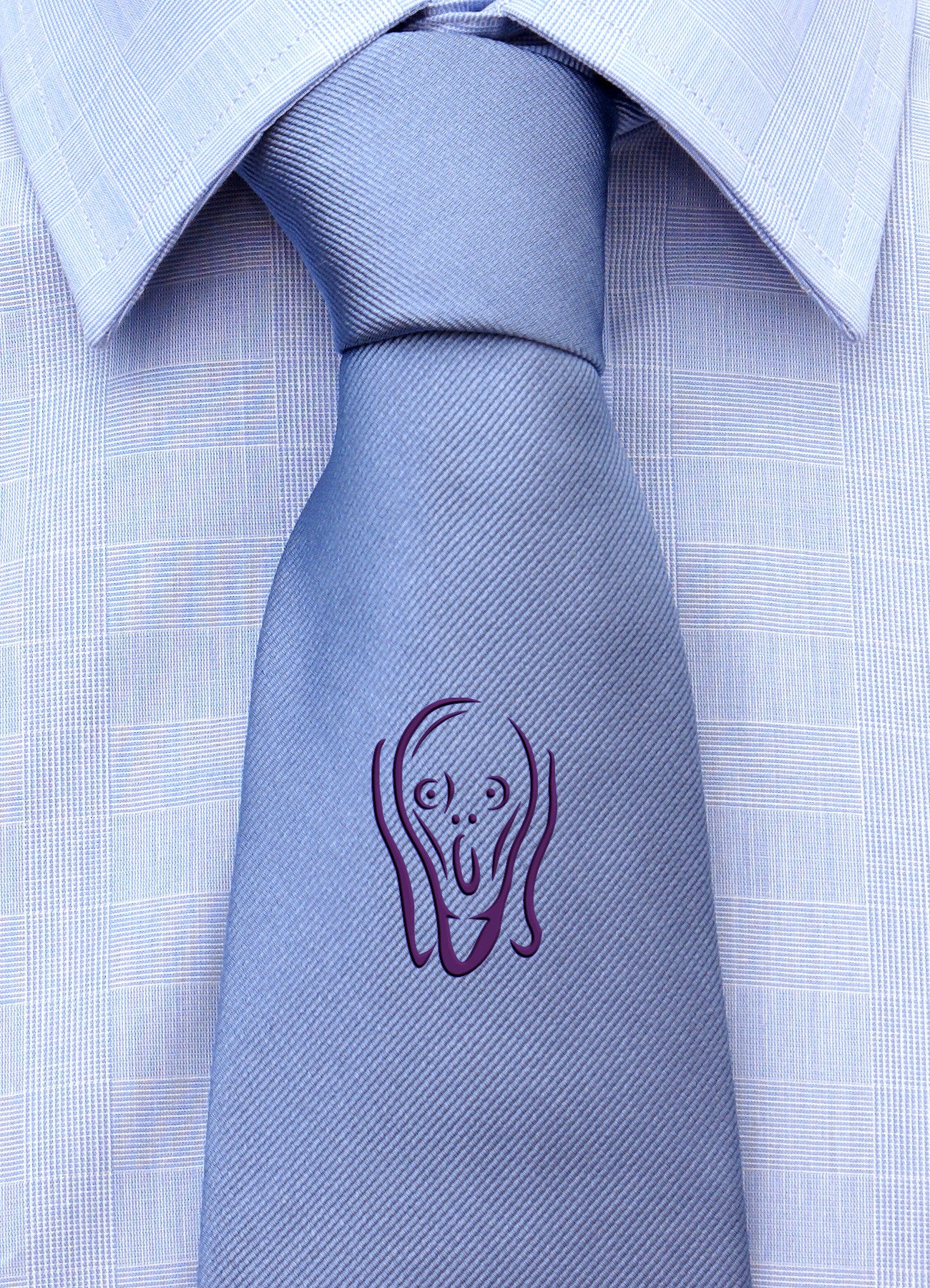 Cravatta Iconica "L'Urlo di Munch"