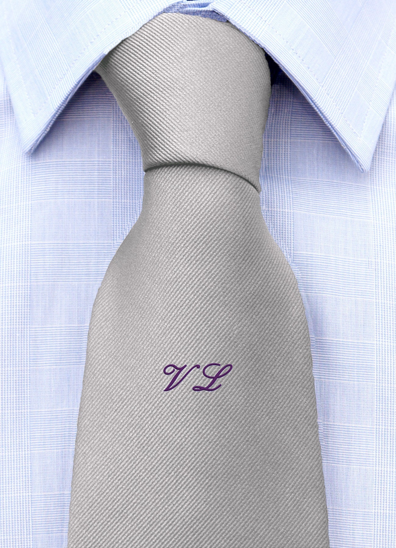 Cravatta con le Tue iniziali un stile "Michelangelo"